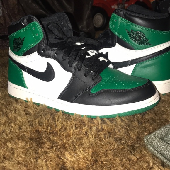 low top 1s green